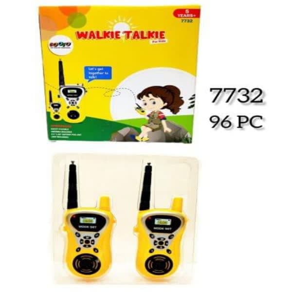 Yellow walkie talkie  - Wholesale Toys India