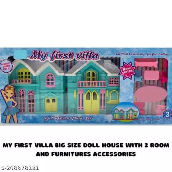 3909 My First Villa doll house - Wholesale Toys India