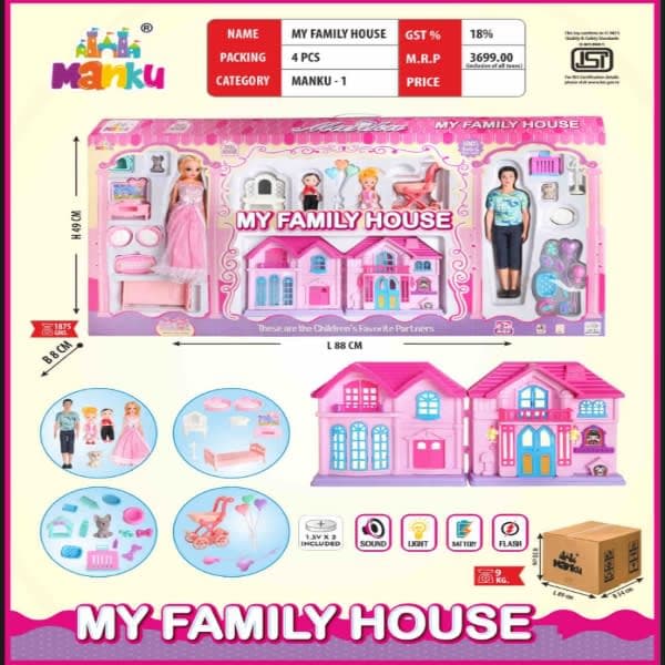 My family house big - Wholesale Toys India
