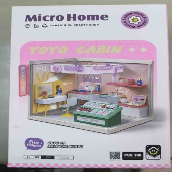 Micro home LED doll house  (M) - Wholesale Toys India