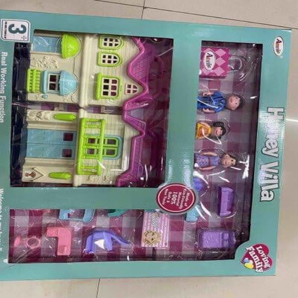 Annie Honey Villa Doll House - Wholesale Toys India