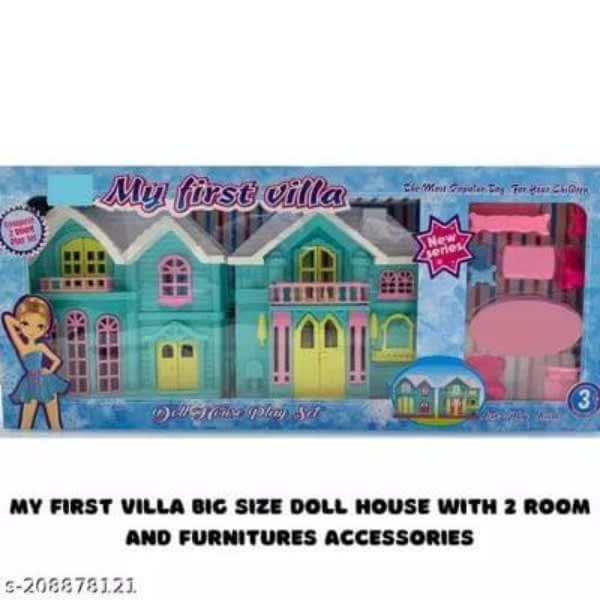 3909 Manku My First Villa Doll House (B) - Wholesale Toys India