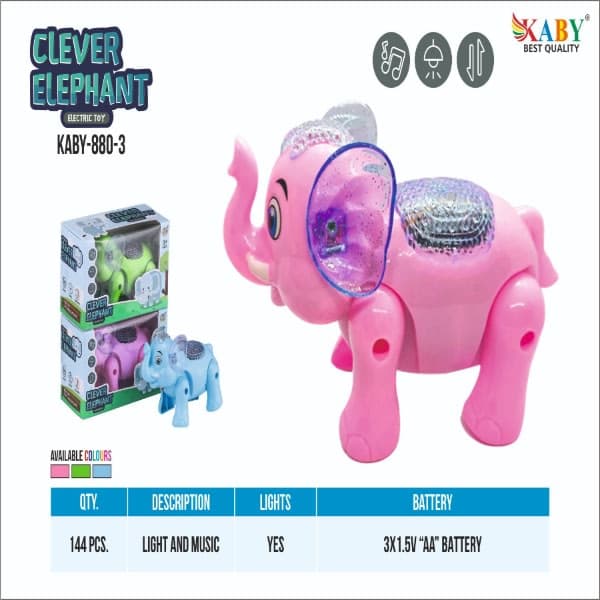 Clever elephant  - Wholesale Toys India