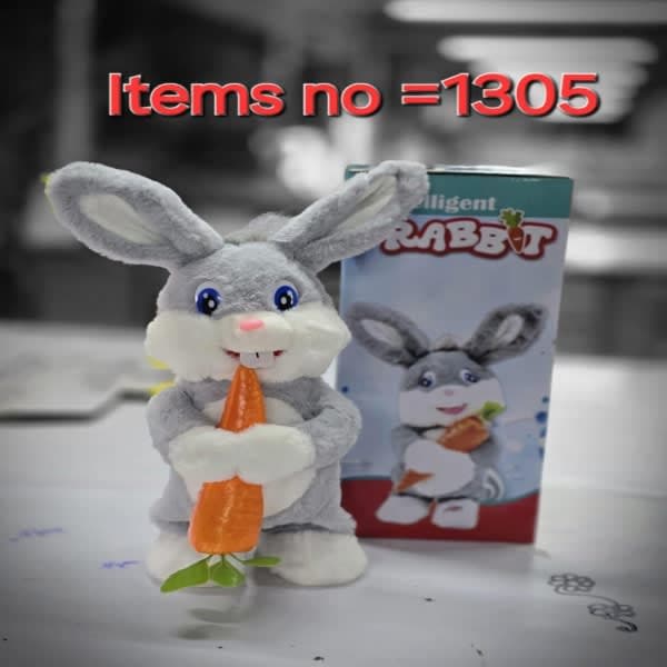 Intelligent rabbit walking and recording  - Wholesale Toys India
