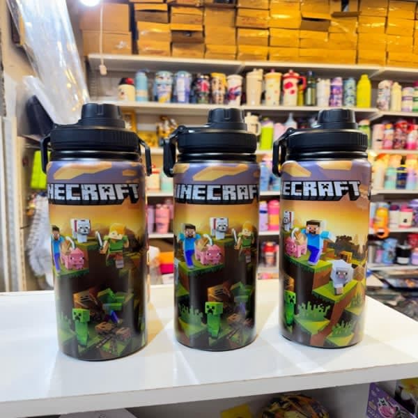 Minecraft steel bottle  - Wholesale Toys India