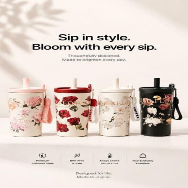 Floral cup - Wholesale Toys India