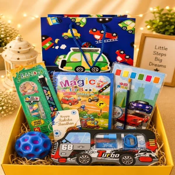 Car theme hamper  - Wholesale Toys India