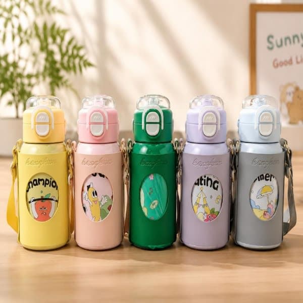 Steel Insulted bottle 500 ml bottle with cover only bulk available  thumbnail