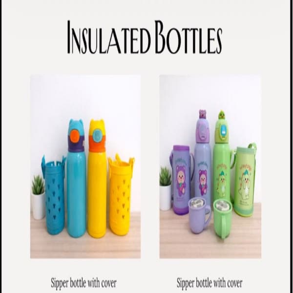 Steel Insulted bottle 500 ml bottle with cover only bulk available  thumbnail