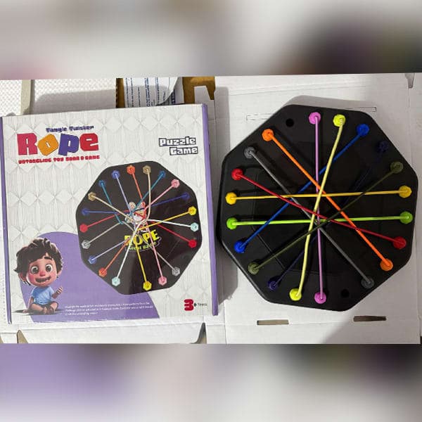 Rope Puzzle Game / Tangle Twister Puzzle Board Game - Wholesale Toys & Return Gifts India